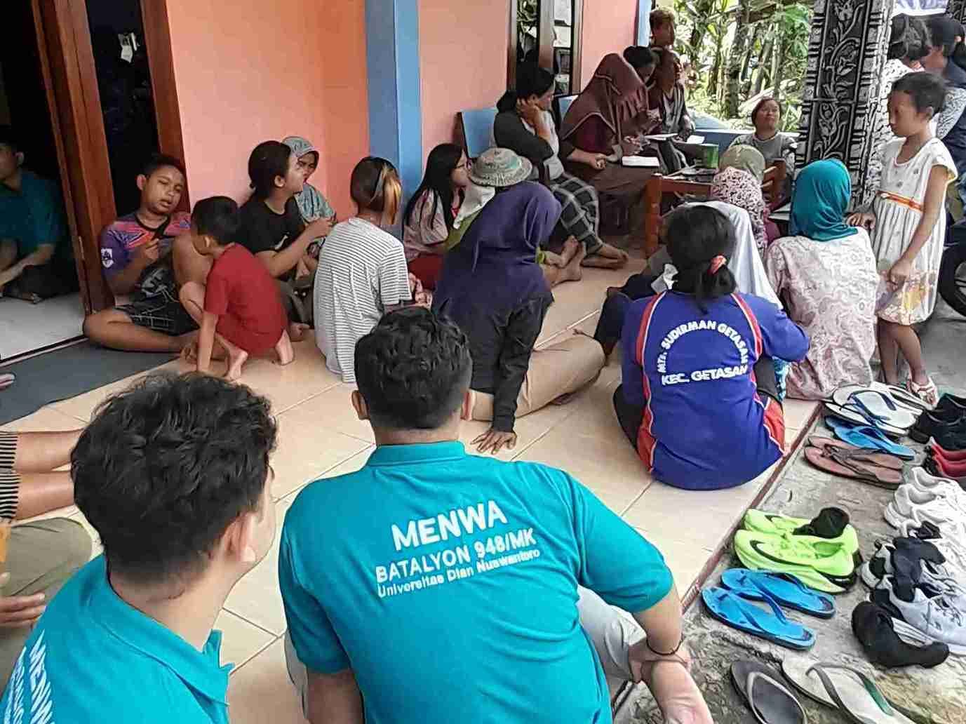 Shering bersama ibu - ibu 